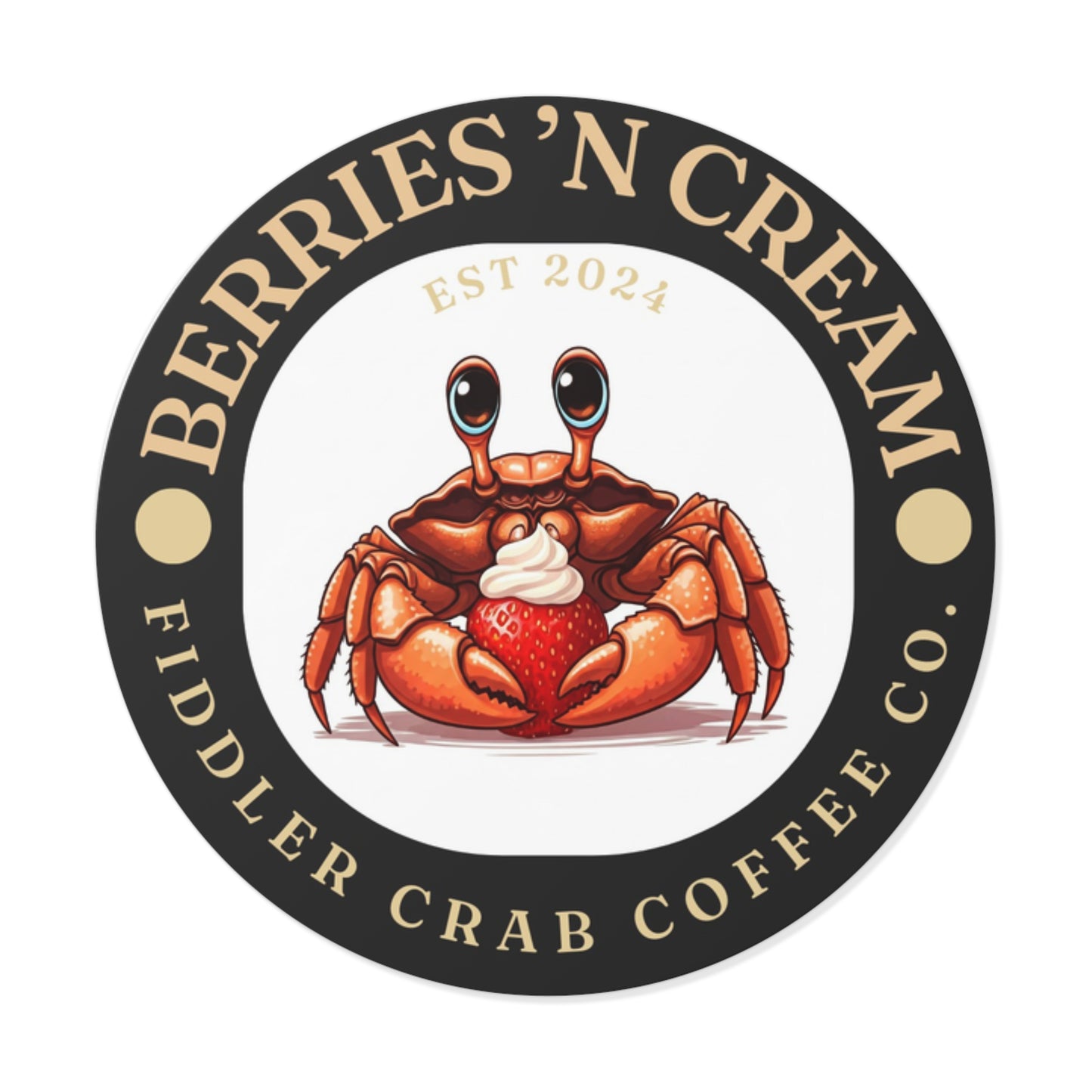 Berries 'n Cream Sticker